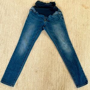 Maternity straight leg jeans